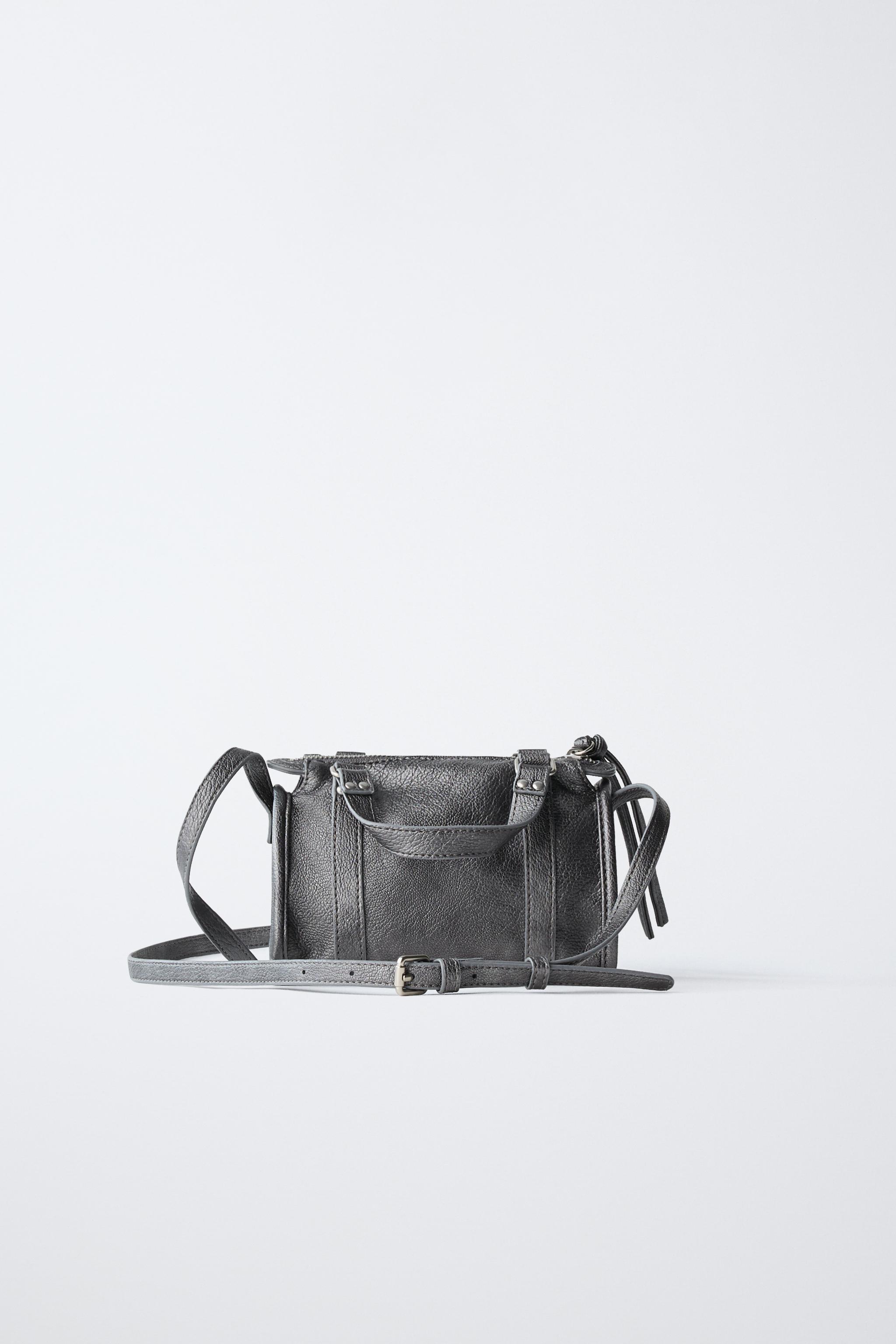 METALLIC CROSSBODY BAG